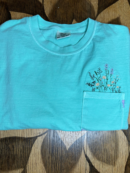 Wildflower pocket tee